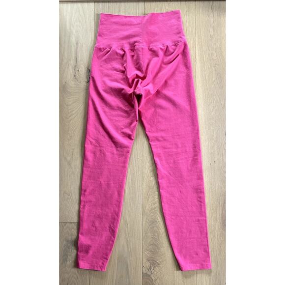 Jungmaven Orosi Bubblegum Pink Hemp Leggings - Size Medium - Picture 3 of 3